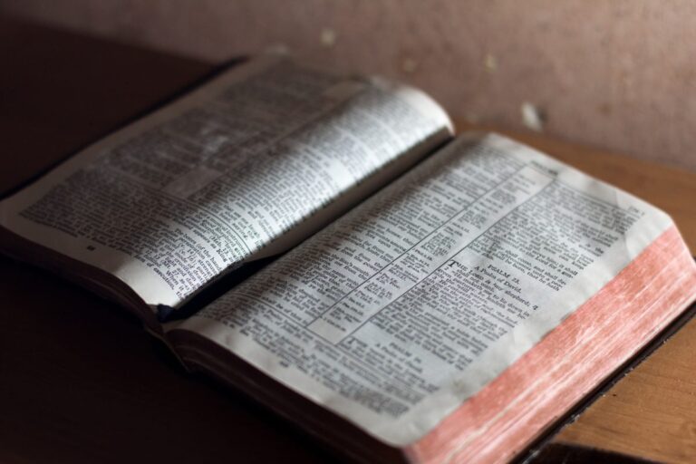 Bible study and the character of god