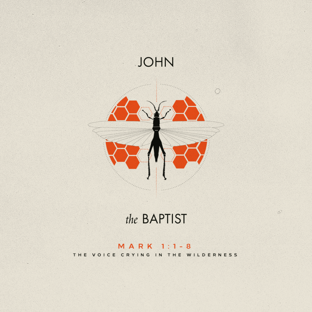 The voice crying in the wilderness, john the baptist