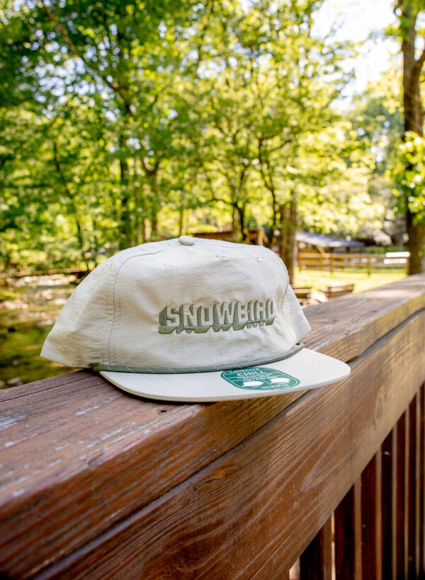 Drop shadow rope hat