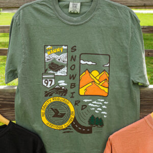 Snowbird nanny nantahala river t-shirt