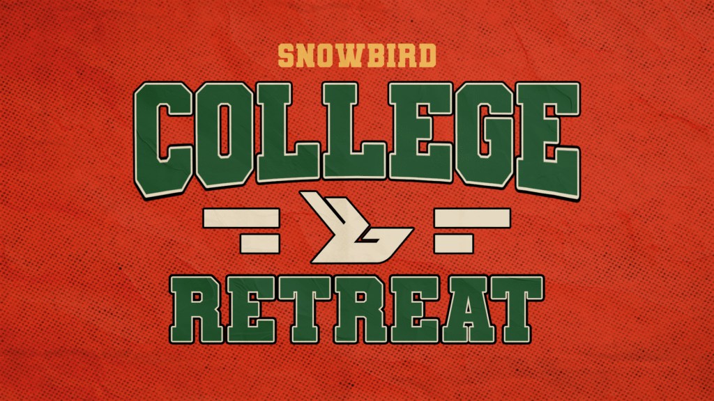 Snowbird college retreat 2027 banner