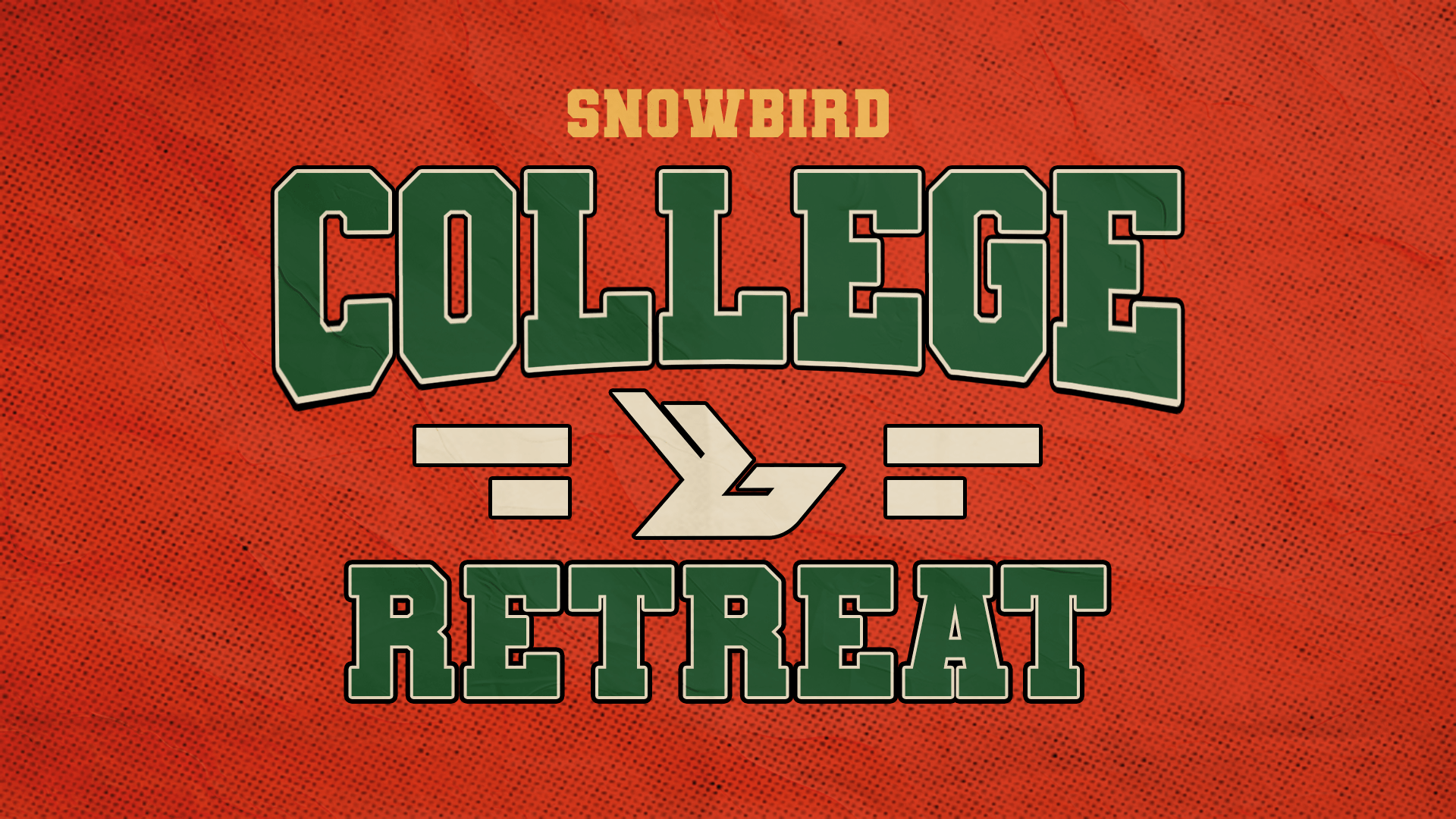 Snowbird college retreat 2027 banner